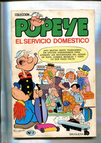 Coleccion Popeye numero 07: El servicio domestico