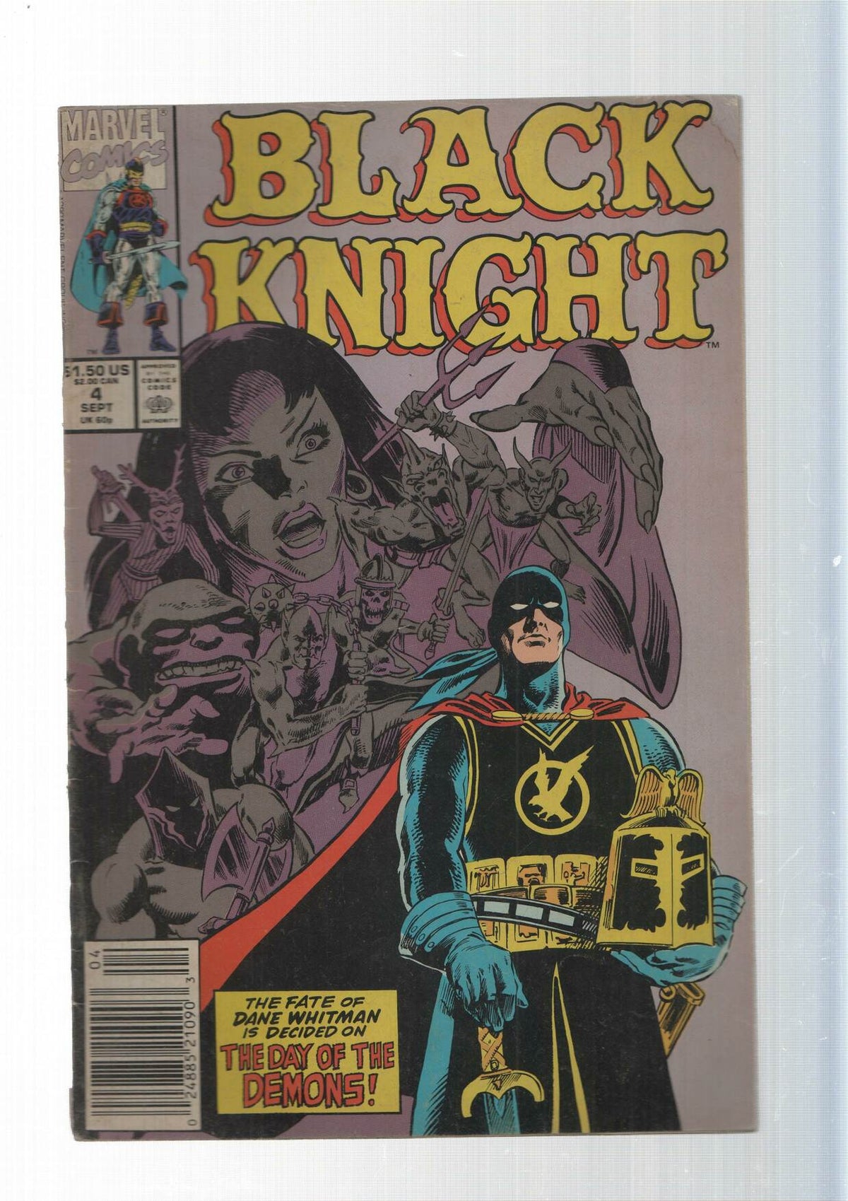 Marvel Comics: Knight ... and day - Black Knight Vol. 1, numero 4