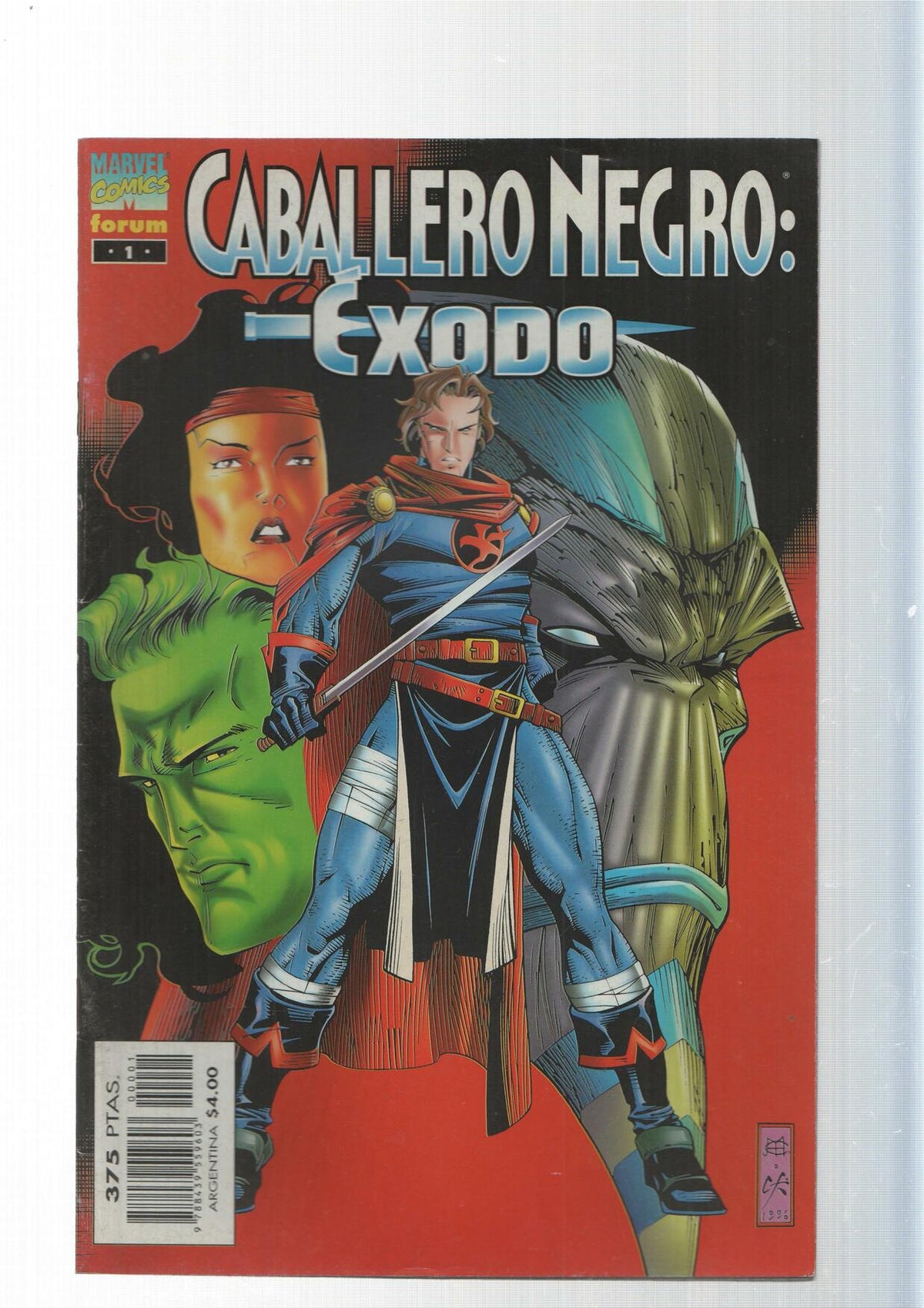 Planeta DeAgostini: Exodo - Caballero Negro numero 1