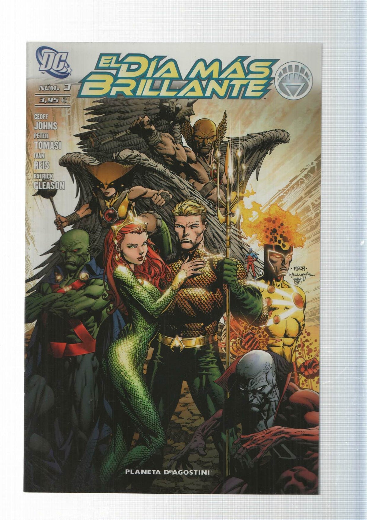 Planeta de Agostini: Revelaciones - El Dia Mas Brillante numero 3. DC Comics