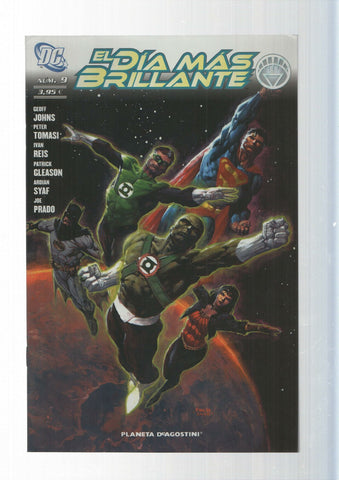 Planeta de Agostini: Que le sucedio al detective marciano - El Dia Mas Brillante numero 9. DC Comics