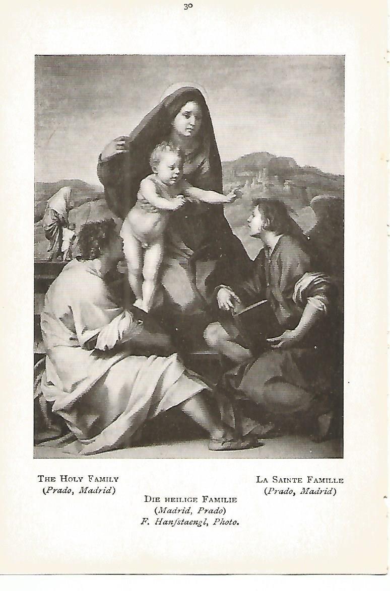 Lamina 751:ANDREA DE SARTO. La Sagrada Familia