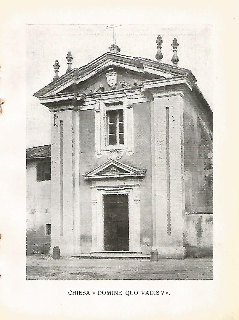 Lamina 1046: ROMA. Iglesia Domine Quo Vadis?