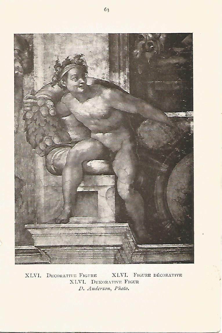 Lamina 957: MIGUEL ANGEL. Figura decorativa