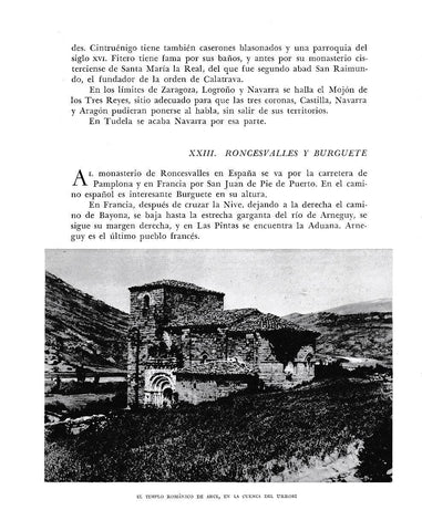 LAMINA 6242: Templo romanico de Arce en la cuenca del Arrobi