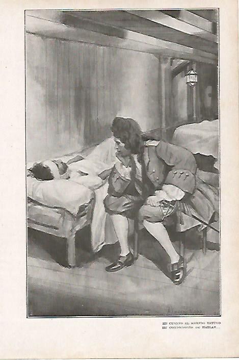 LAMINA BLANCO Y NEGRO 7648: Dibujo de Adolfo Lozano Sidro