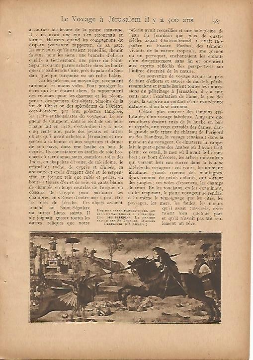 LAMINA 8619: El dragon y San Jorge