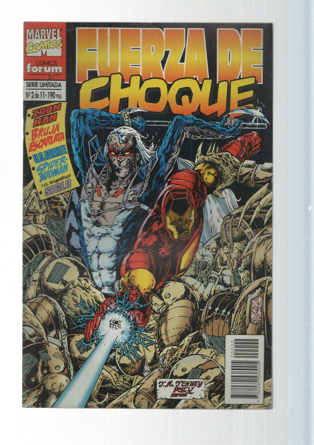 Planeta-De Agostini: Despues de la batalla - Fuerza de Choche numero 2. Marvel Comics