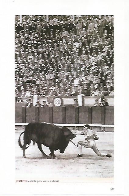 LAMINA COSSIO 50404: Joselito en Madrid