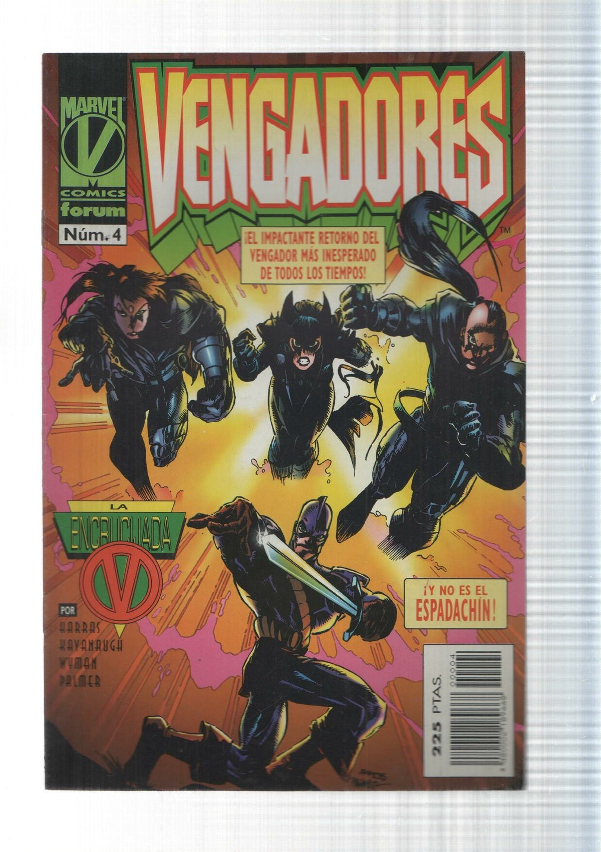 Planeta-DeAgostini: El pasado nos acompaña siempre - Los Vengadores vol. 2, numero 4. Marvel Comics