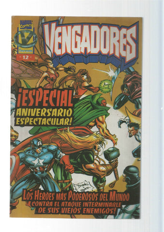 Planeta-DeAgostini: Especial Aniversario - Los Vengadores vol. 2, numero 12. Marvel Comics