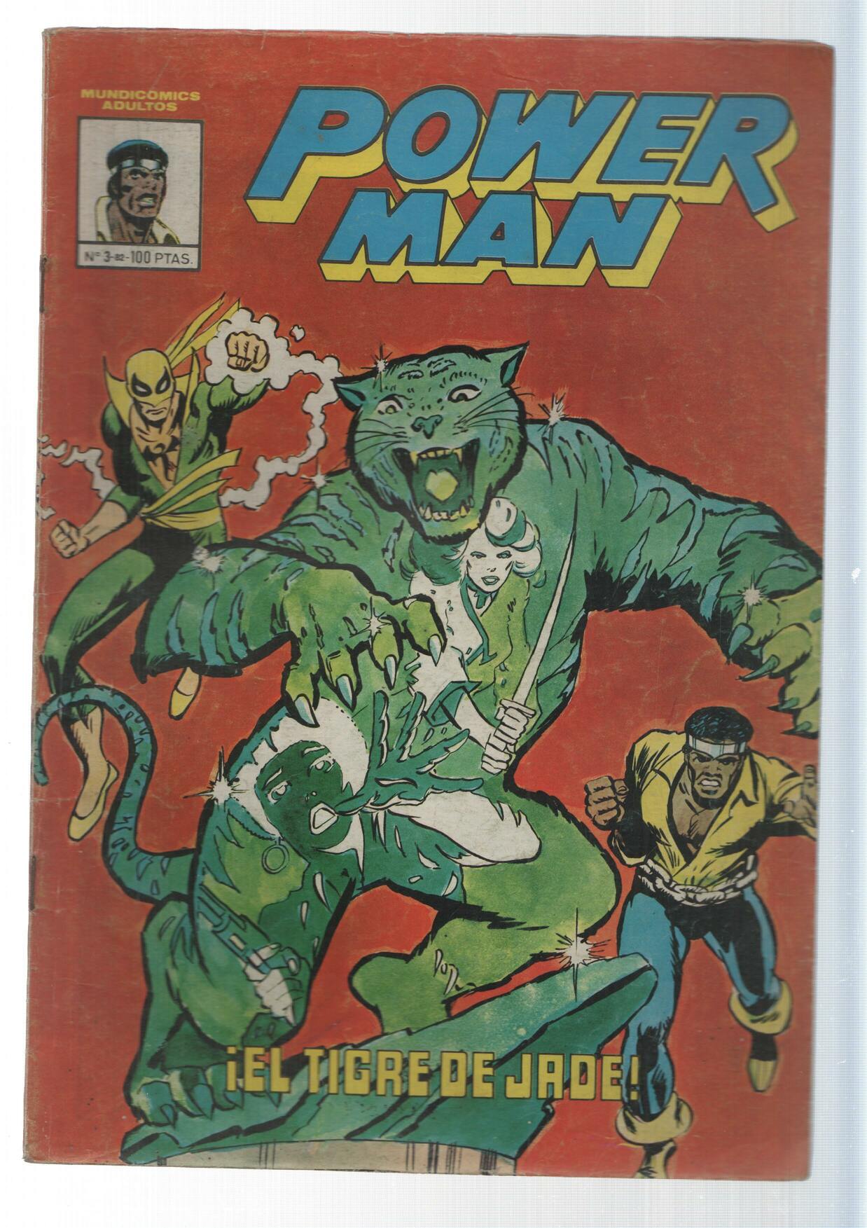 Vertice: El tigre de Jade - PowerMan numero 3. Mundicomics
