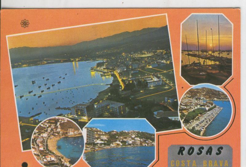 Postal 07827 : Costa Brava, Rosas 