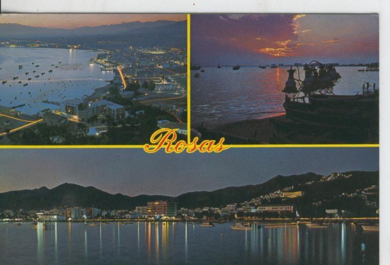 Postal 07828 : Costa Brava, Rosas 