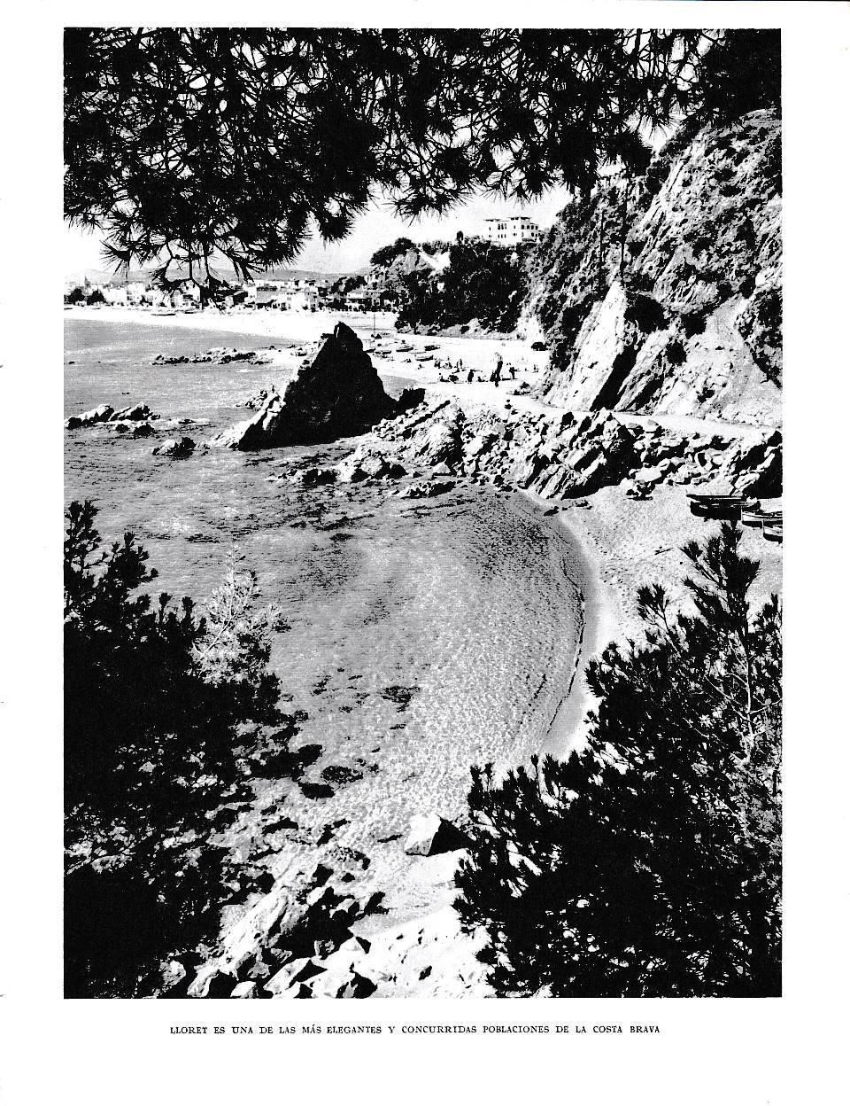 LAMINA 6345: Lloret es una de las mas elegantes y concurridas poblaciones de la Costa Brava