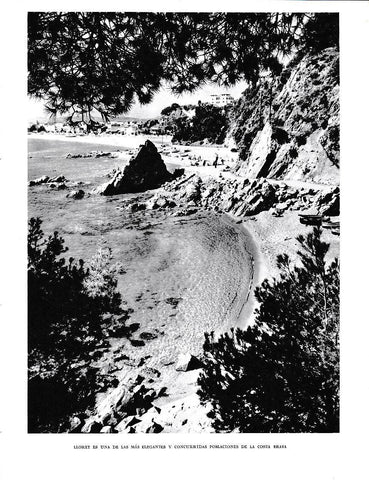 LAMINA 6345: Lloret es una de las mas elegantes y concurridas poblaciones de la Costa Brava