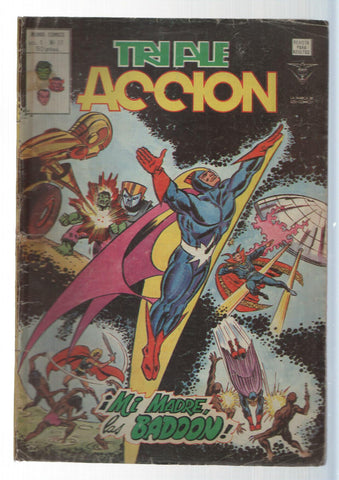 Vertice: Mi madre, las Badoon - Triple Accion vol. 1 numero 17. Mundicomics