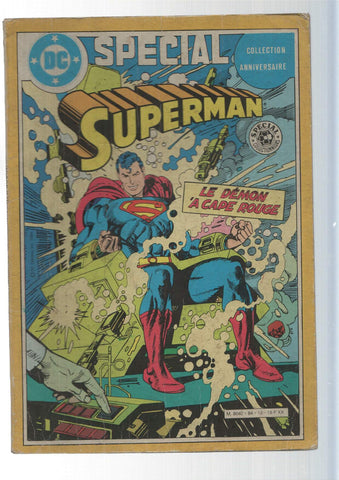 Sagedition Paris: Le Demon a Cape Rouge - Superman. Special. Collection Anniversaire. DC Comics