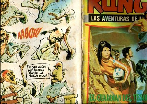 Kung Fu numero 17: (numerado 2 en trasera), articulo 4 paginas Lucha Oriental: Ejercicios Saolin