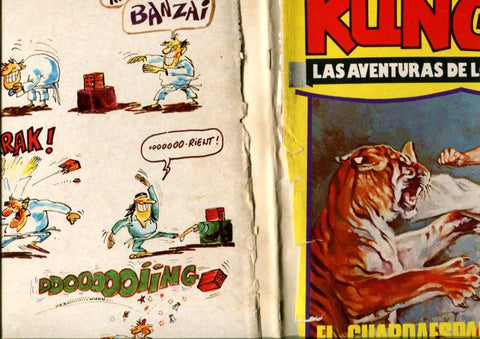 Kung Fu numero 24: (numerada 2 en trasera) articulo 4 paginas lucha oriental: Defensa contra cuchillo, escuela Siu Lam
