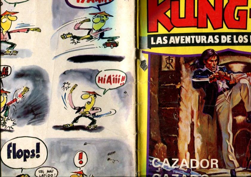 Kung Fu numero 30: (numerada 2 en trasera), articulo 4 paginas lucha oriental: Defensa contra puñetazos