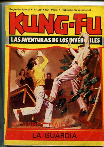 Kung Fu numero 35: (numerado 1 en trasera), articulo 4 paginas lucha oriental: Romper la guardia