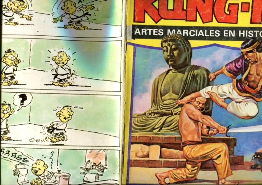 Kung Fu numero 45: este numero lleva en pliego central propàganda tienda venta correos