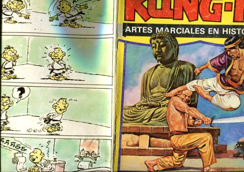 Kung Fu numero 45: este numero lleva en pliego central propàganda tienda venta correos