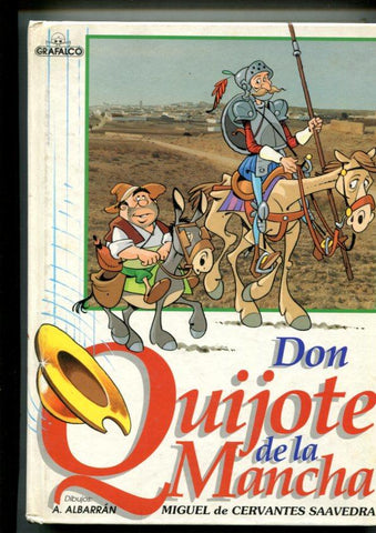 Don Quijote de la Mancha con dibujos de Antonio Albarran