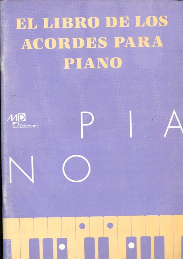 El libro de los acordes para piano