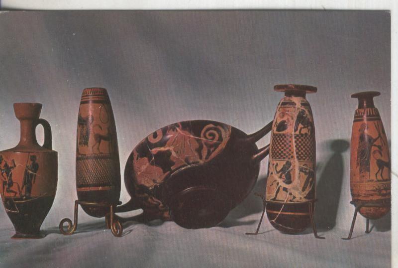 Postal 5690 : Alabastrones aticos de figuras negras (Ampuriabrava)
