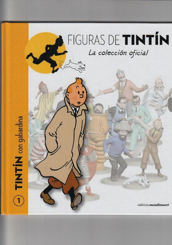 Figuras de Tintin numero 1: Con gabardinas (es solo el libro y nada mas)