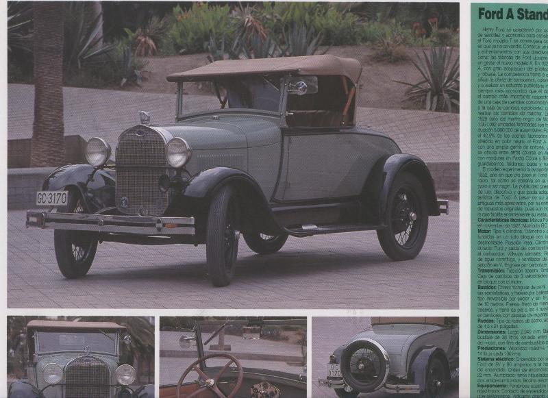 Automoviles antiguos de canarias modelo 03: Ford A Standar Roadster