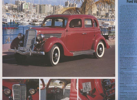 Automoviles antiguos de canarias modelo 18: Ford V8 Sedan