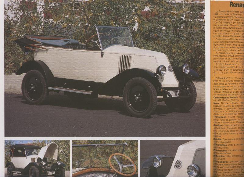 Automoviles antiguos de canarias modelo 21: Renault MT