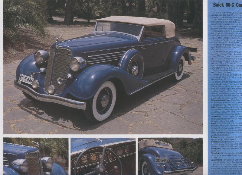 Automoviles antiguos de canarias modelo 43: Buick 66-C Convertible Coupe