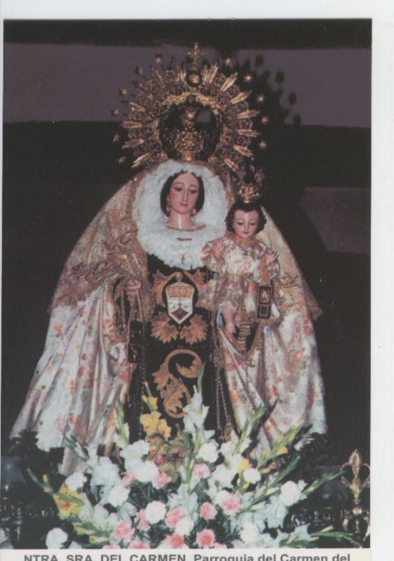 Postal Virgenes 0390 : Nuestra Señora del Carmen, Puerto de la Luz (Canarias)