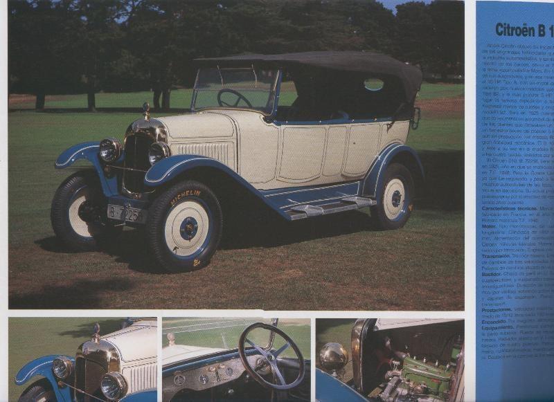 Automoviles antiguos de canarias modelo 38: Citroen B 10 Torpedo