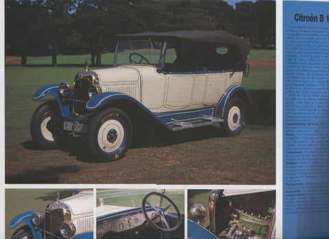 Automoviles antiguos de canarias modelo 38: Citroen B 10 Torpedo
