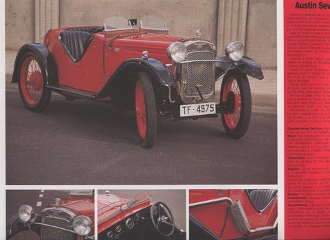 Automoviles antiguos de canarias modelo 22: Austin Seven Ulster