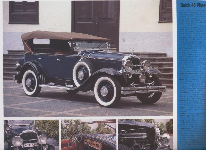 Automoviles antiguos de canarias modelo 36: Buick 45 Phaeton (serie 40)