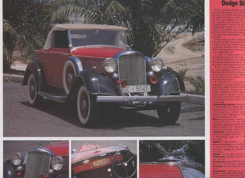 Automoviles antiguos de canarias modelo 04: Dodge Six Coupe