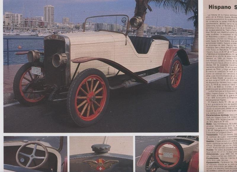Automoviles antiguos de canarias modelo 47: Hispano Suiza 15 T