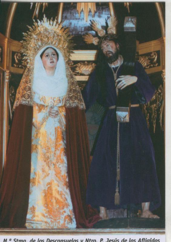 Postal 009896: Virgen Mª Stma de los Desamparados y Ntro Jesus de los Afligidos, Cadiz