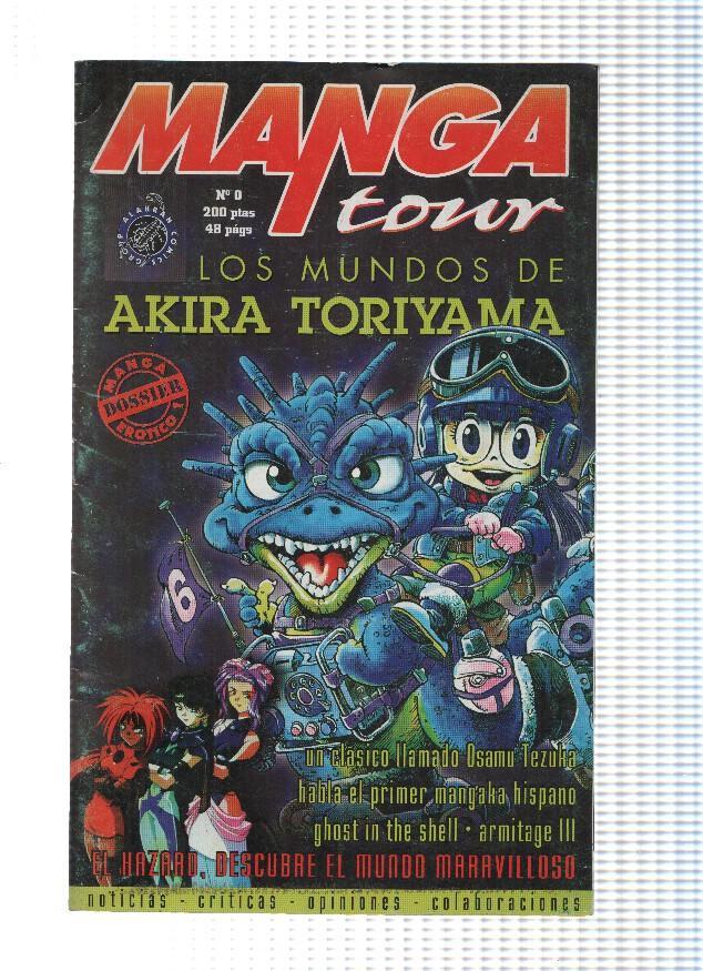 Fanzine: Manga tour numero 0: Los mundos de Akira Toriyama-Jose Sanchis autor de Pumby