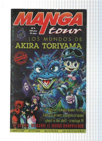 Fanzine: Manga tour numero 0: Los mundos de Akira Toriyama-Jose Sanchis autor de Pumby