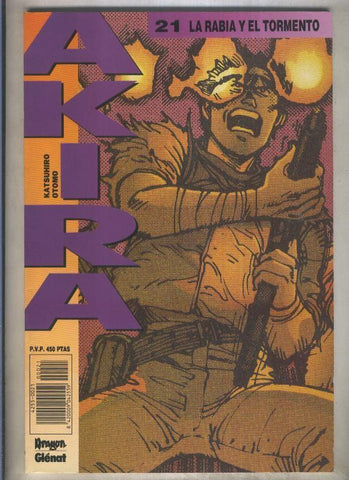 Akira numero 21 (numerado 1 en interior cubierta)