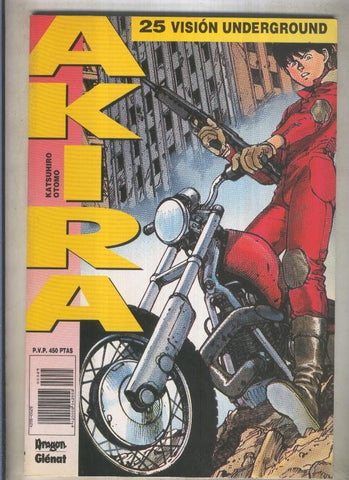 Akira numero 25 (numerado 1 en interior cubierta)