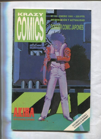 Krazy comics numero 16: Dossier comic japones con Astroboy-Akira