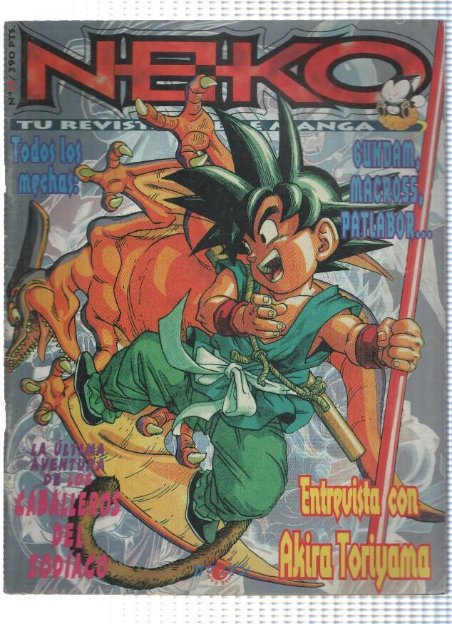 Revista: NEKO, Numero 13: Entrevista AKIRA TORIYAMA (Camaleon 1994)